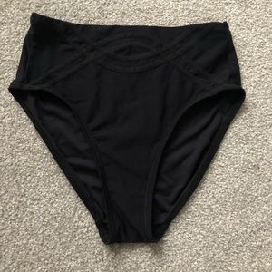 EBW bikini high rise bottom black